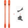 Ski Black Crows Camox Birdie 2022 + Fixations De Ski Randonnée + Peaux