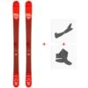 Ski Black Crows Camox Jr 2022 + Fixations De Ski Randonnée + Peaux