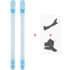 Ski Black Crows Captis Birdie 2022 + Fixations De Ski Randonnée + Peaux