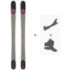 Ski Black Crows Corvus 2022 + Fixations De Ski Randonnée + Peaux -Quick Lange Magasin ski black crows corvus 2022 fixations de ski randonnee peaux