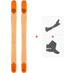 Ski Black Crows Nocta 2022 + Fixations De Ski Randonnée + Peaux
