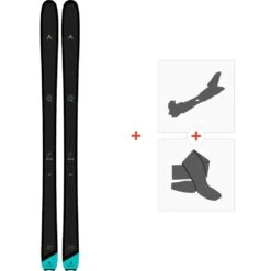 Ski Dynastar M-Pro 84 W 2021 + Fixations De Ski Randonnée + Peaux