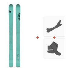 Ski Faction Agent 1.0x 2022 + Fixations De Ski Randonnée + Peaux