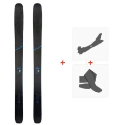 Ski Head Kore 117 Grey 2020 + Fixations De Ski Randonnée + Peaux