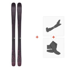 Ski Head Kore 87 W 2021 + Fixations De Ski Randonnée + Peaux