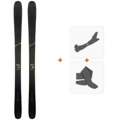 Ski Head Kore 93 Grey 2020 + Fixations De Ski Randonnée + Peaux