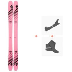 Ski K2 Empress 2020 + Fixations De Ski Randonnée + Peaux