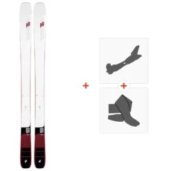 Ski K2 Mindbender 90 C Alliance 2020 + Fixations De Ski Randonnée + Peaux