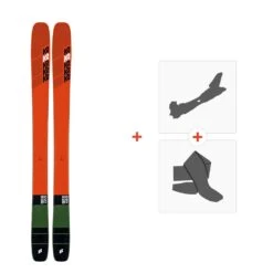 Ski K2 Mindbender Team 2020 + Fixations De Ski Randonnée + Peaux