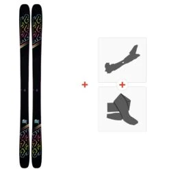 Ski K2 Missconduct 2020 + Fixations De Ski Randonnée + Peaux