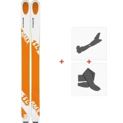 Ski Kastle BMX115 2019 + Fixations De Ski Randonnée + Peaux