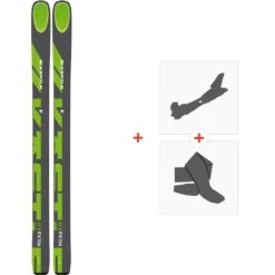 Ski Kastle FX106 HP 2021 + Fixations De Ski Randonnée + Peaux