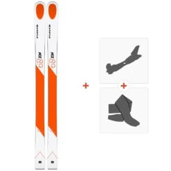 Ski Kastle MX89 2020 + Fixations De Ski Randonnée + Peaux