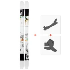 Ski Line Tom Wallisch Pro 2019 + Fixations De Ski Randonnée