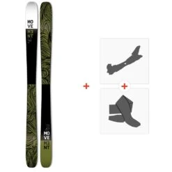 Ski Movement Fly Two 95 2022 + Fixations De Ski Randonnée + Peaux