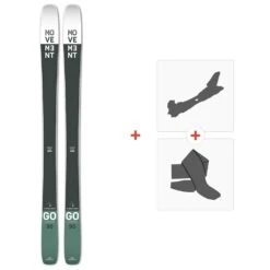 Ski Movement Go 90 Ti 2022 + Fixations De Ski Randonnée + Peaux