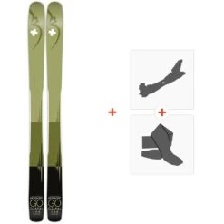 Ski Movement Go Titanal 106 2020 + Fixations De Ski Randonnée + Peaux