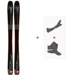 Ski Movement Icon 95 Titanal 2020 + Fixations De Ski Randonnée + Peaux