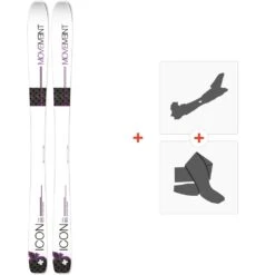 Ski Movement Icon 95 W 2020 + Fixations De Ski Randonnée + Peaux