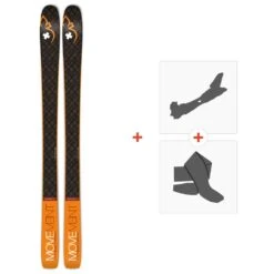 Ski Movement Session 95 2021 + Fixations De Ski Randonnée + Peaux