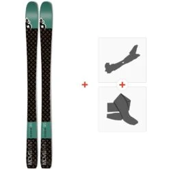 Ski Movement Session 95 W 2022 + Fixations De Ski Randonnée + Peaux