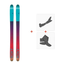 Ski Roxy Shima 90 2017 + Fixations De Ski Randonnée + Peaux