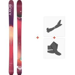 Ski Roxy Shima 98 2020 + Fixations De Ski Randonnée + Peaux