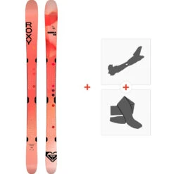 Ski Roxy Shima 98 2021 + Fixations De Ski Randonnée + Peaux