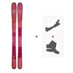 Ski Volkl Blaze 94 W 2021 + Fixations De Ski Randonnée + Peaux