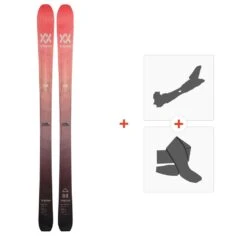 Ski Volkl Rise Above 88 W 2022 + Fixations De Ski Randonnée + Peaux